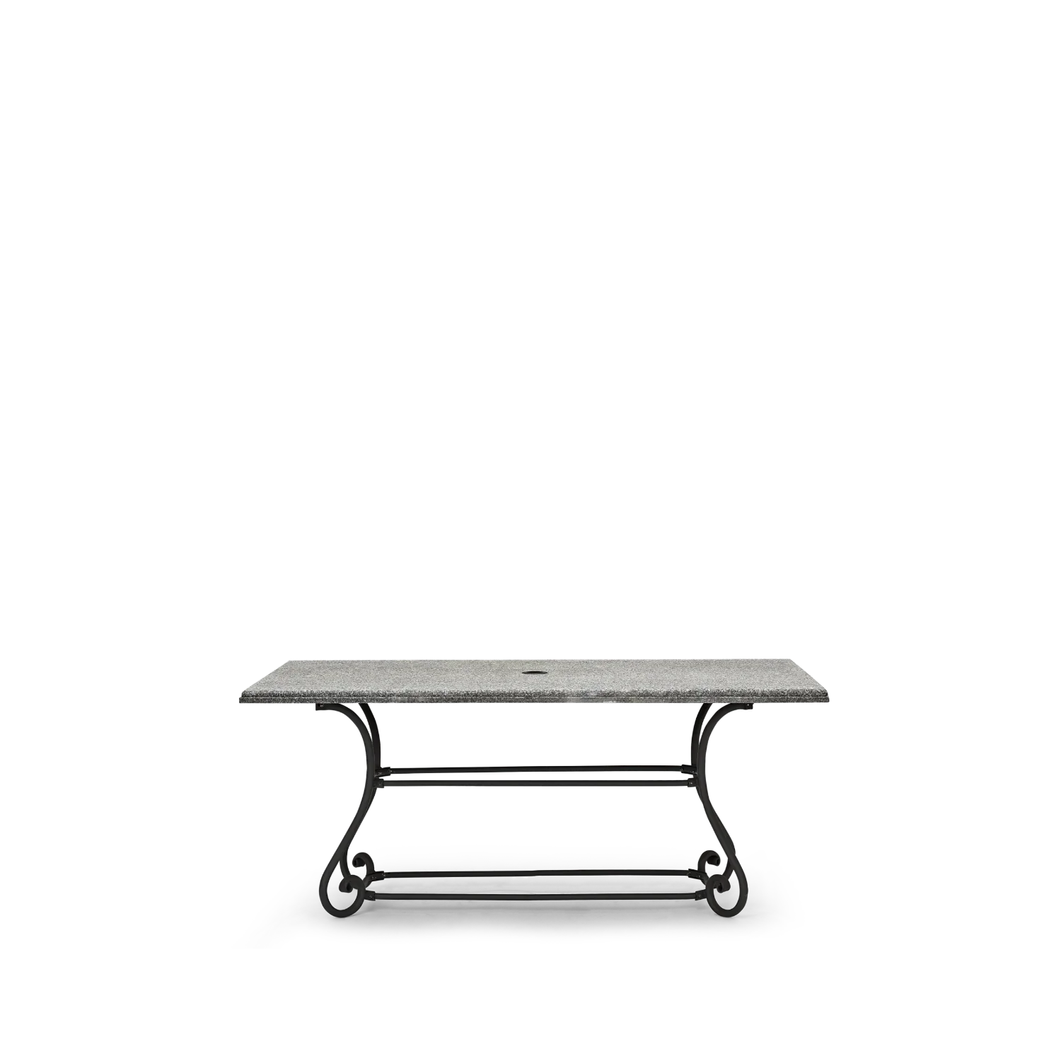 Neptune Seasonal_Garden_Outdoor dining tables default Cheltenham 6 Seater Metal Garden Dining Table with Granite Top