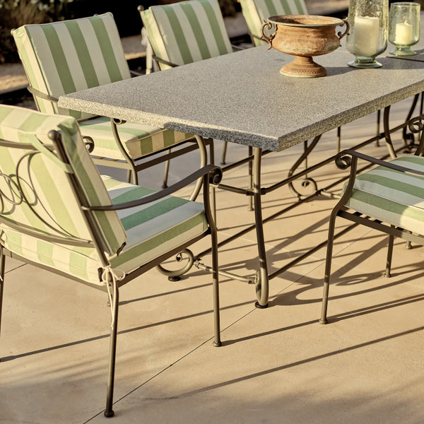 Neptune Seasonal_Garden_Outdoor sofas and relaxed chairs Cheltenham 8 Seater Metal Garden Dining Set