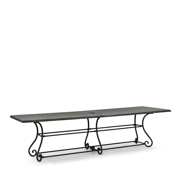 Neptune Seasonal_Garden_Outdoor dining tables default Cheltenham 8 Seater Metal Garden Dining Table with Granite Top
