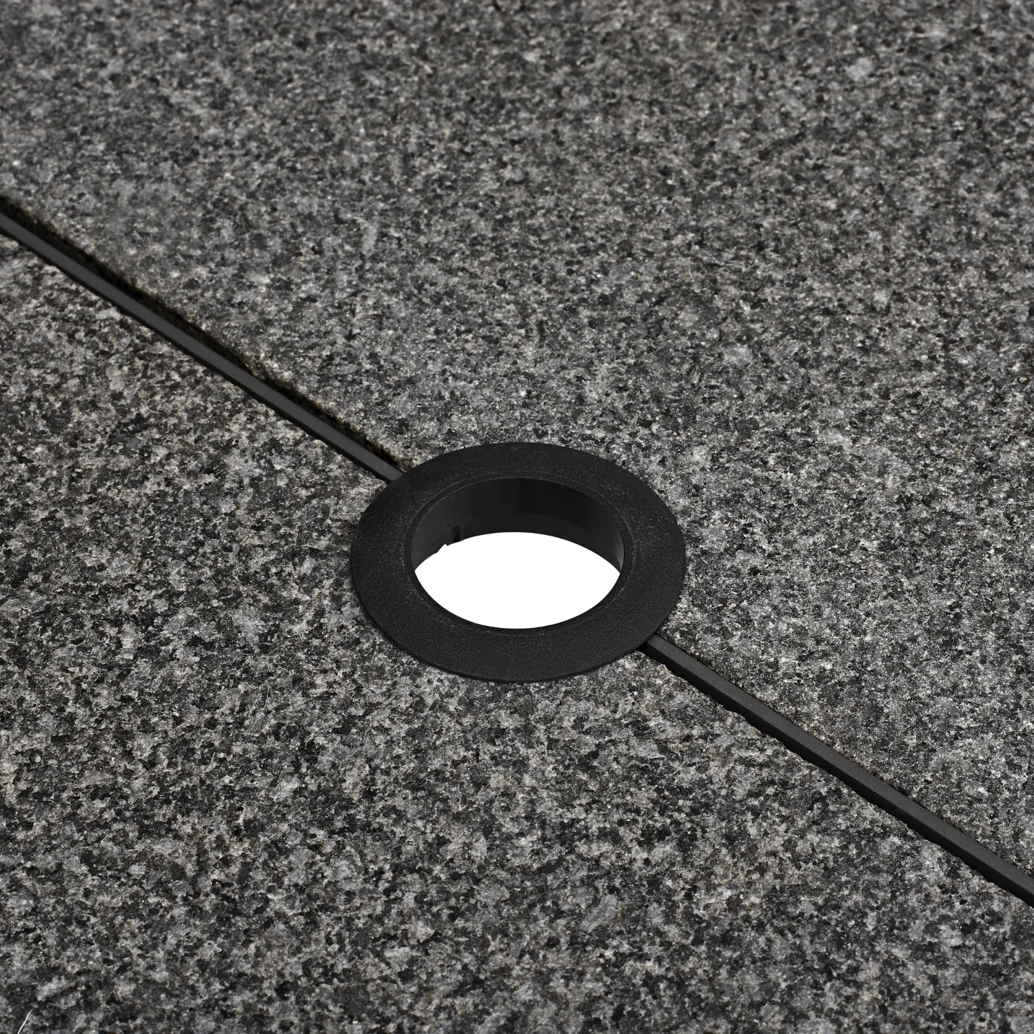 Neptune Seasonal_Garden_Outdoor dining tables default Cheltenham 8 Seater Metal Garden Dining Table with Granite Top