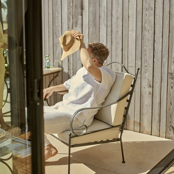 Neptune Seasonal_Garden_Outdoor sofas and relaxed chairs Cheltenham Metal Garden Armchair