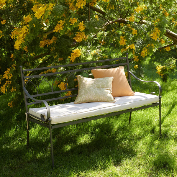 Neptune Seasonal_Garden_Outdoor dining and carver chairs default Cheltenham 2 Seater Metal Garden Bench