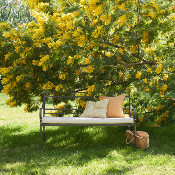 Neptune Seasonal_Garden_Outdoor dining and carver chairs default Cheltenham 2 Seater Metal Garden Bench