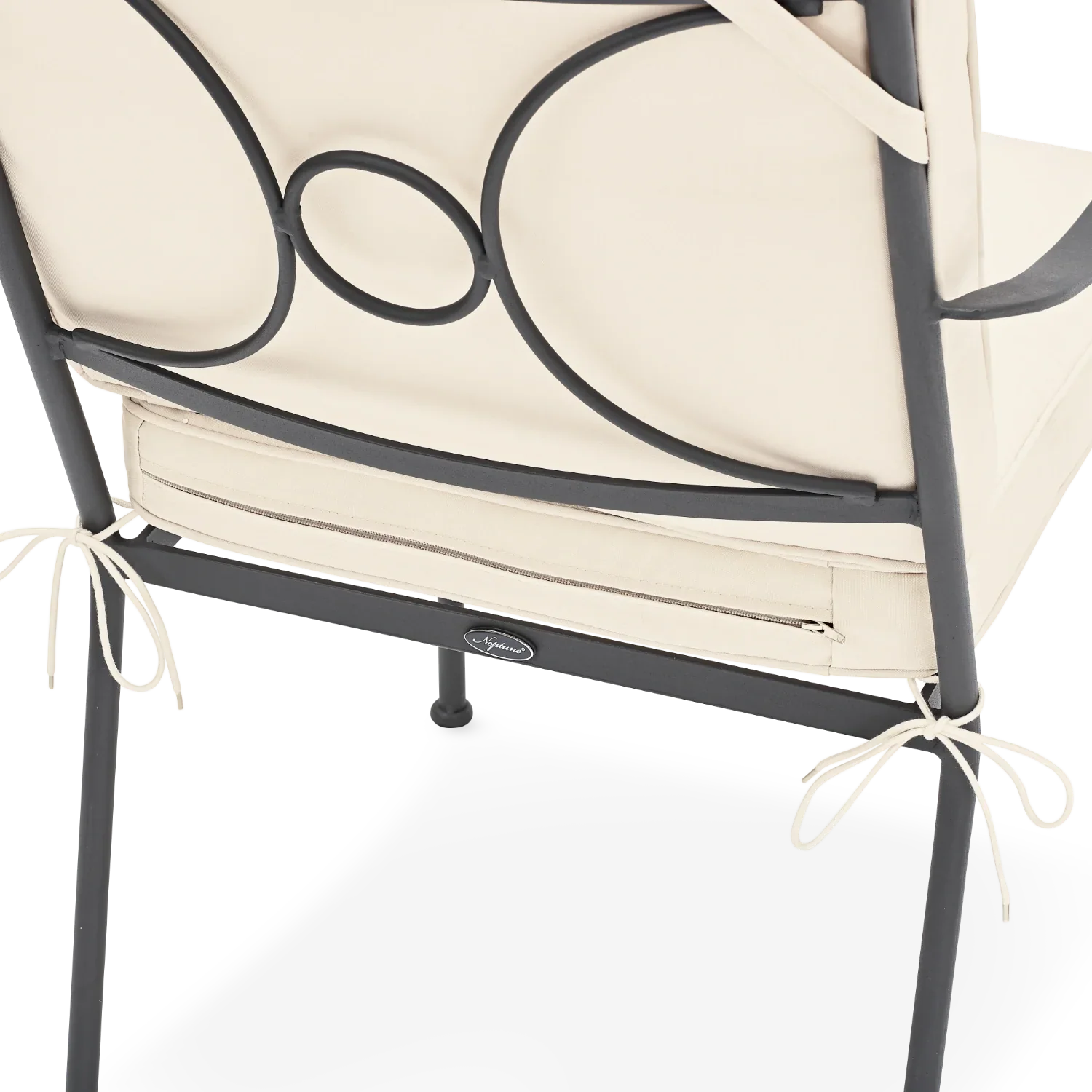 Neptune Seasonal_Garden_Outdoor dining and carver chairs Cheltenham Metal Garden Dining Chair