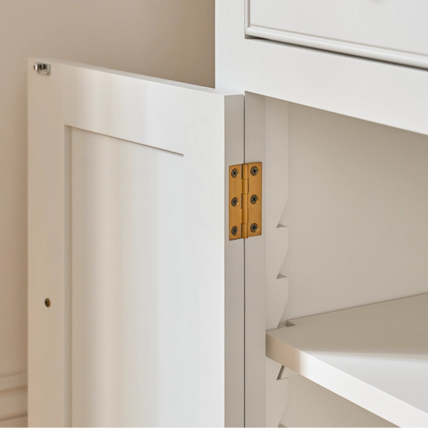 Chichester 4ft Glazed Dresser, Painted