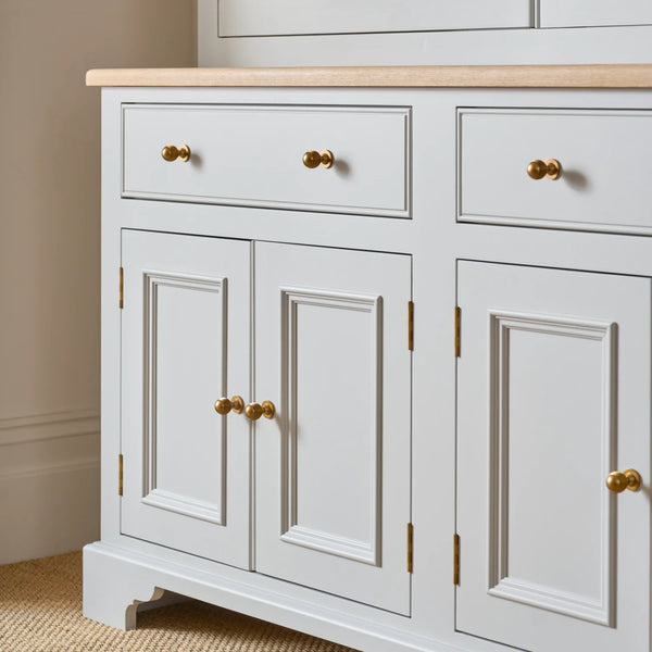 Chichester 5ft Glazed Dresser, Painted