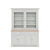 Chichester 5ft Glazed Dresser, Shingle