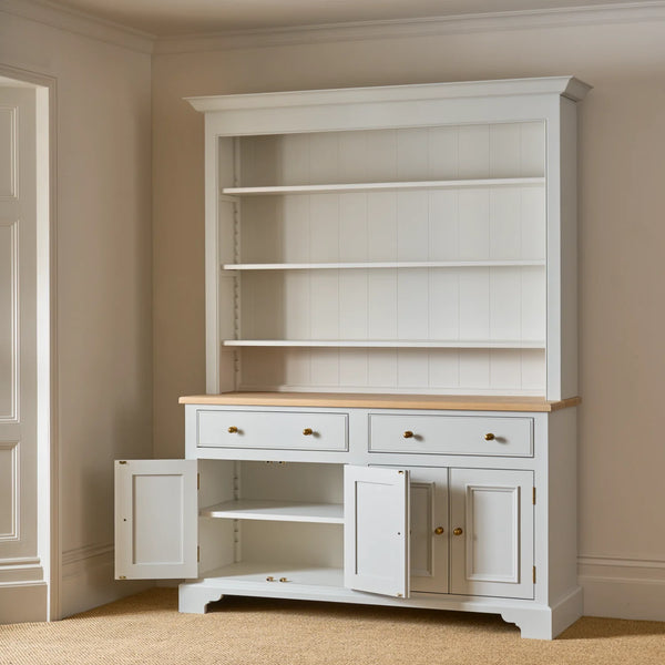 Chichester 5ft Open Dresser, Painted