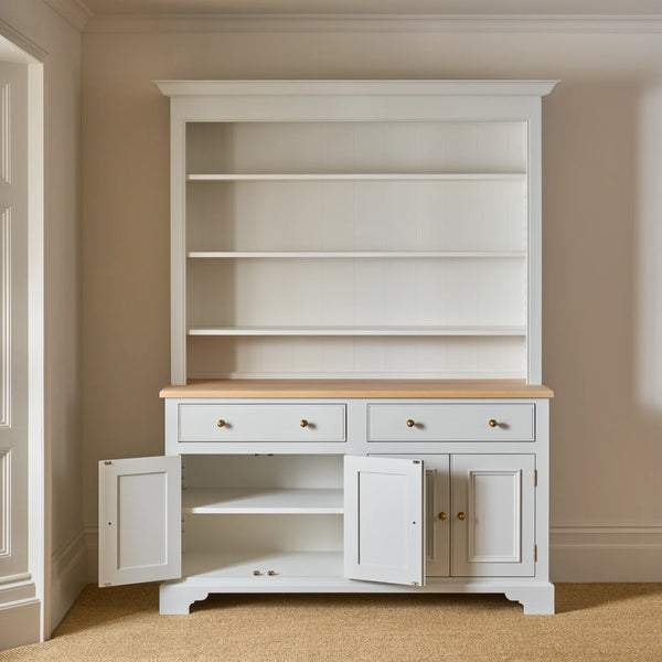 Chichester 5ft Open Dresser, Painted