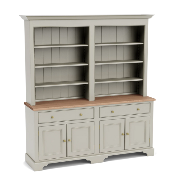 Chichester 6ft Open Dresser, Painted