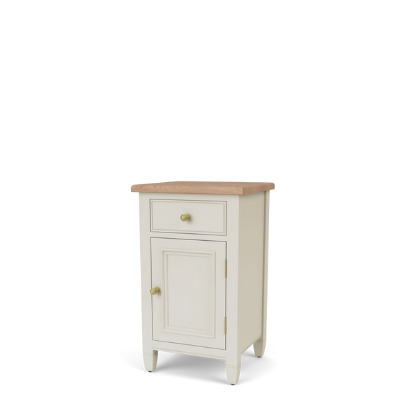 Chichester Bedside Cabinet, Painted - Right Hand Opening
