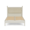 Chichester Double Bed with Upholstered Headboard, Painted