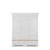 Neptune Furniture_Bedroom furniture_Bedroom casegoods 0 paint service Chichester Triple Wardrobe, 183cm