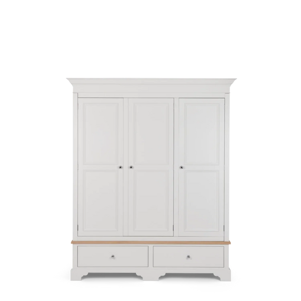 Neptune Furniture_Bedroom furniture_Bedroom casegoods 0 paint service Chichester Triple Wardrobe, 183cm