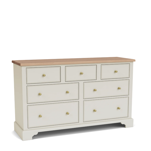 Chichester Wide Chest of Drawers, Painted