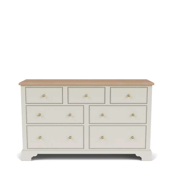 Chichester Wide Chest of Drawers, Painted