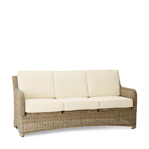 Neptune Seasonal_Garden_Outdoor sofas and relaxed chairs default Compton 3 Seater Wicker Garden Sofa