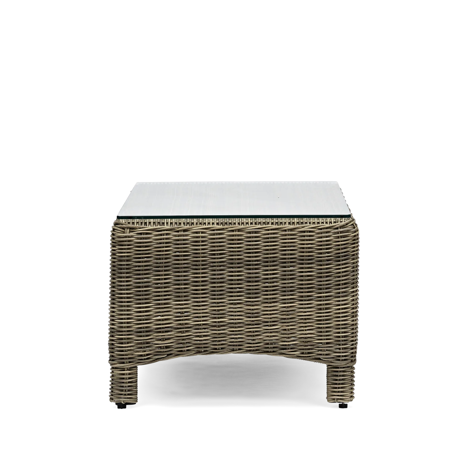 Neptune Seasonal_Garden_Outdoor coffee and side table default Compton 5 Seater Wicker Modular Garden Corner Sofa Set with Coffee Table & Parasol