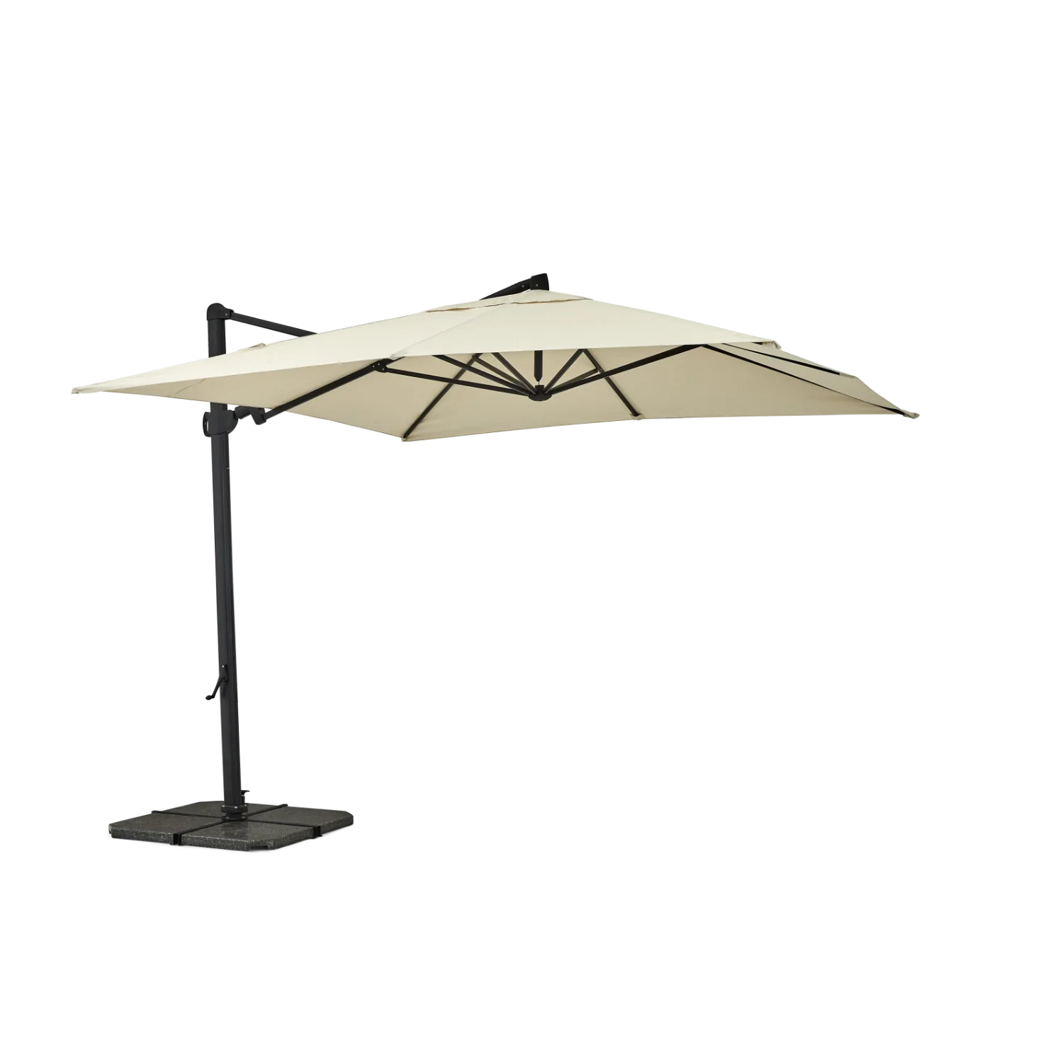 Neptune Seasonal_Garden_Outdoor coffee and side table default Compton 5 Seater Wicker Modular Garden Corner Sofa Set with Coffee Table & Parasol