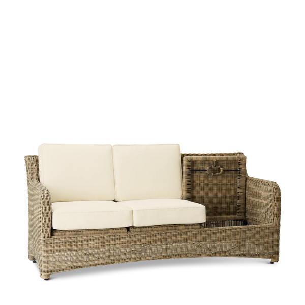 Neptune Seasonal_Garden_Outdoor sofas and relaxed chairs default Compton 5 Seater Wicker Garden Sofa & Armchair Set with Coffee Table