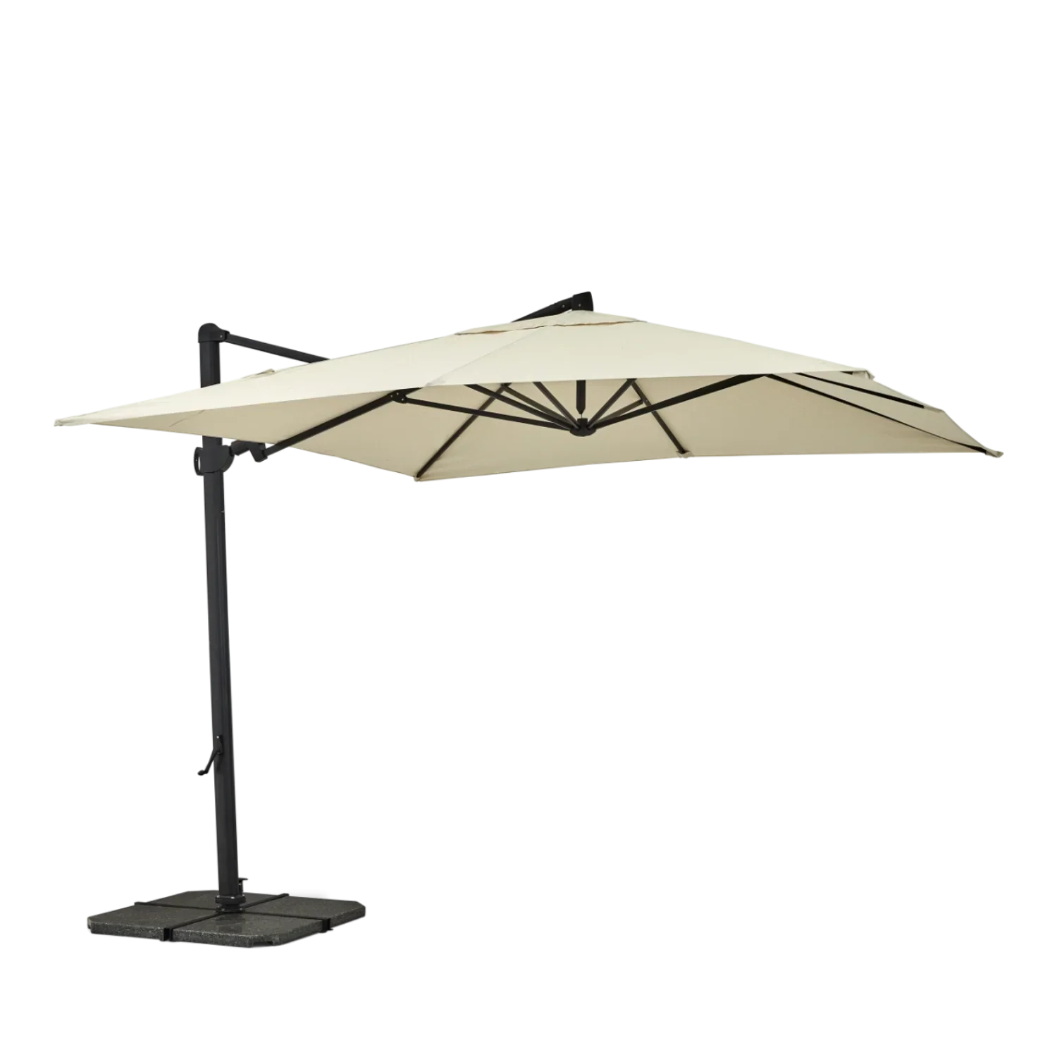 Neptune Seasonal_Garden_Outdoor coffee and side table default Compton 6 Seater Modular Wicker Garden Corner Sofa Set with Coffee Table & Parasol