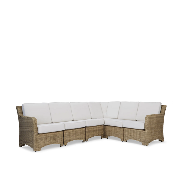 Neptune Seasonal_Garden_Outdoor sofas and relaxed chairs default Compton 6 Seater Modular Wicker Garden Corner Sofa