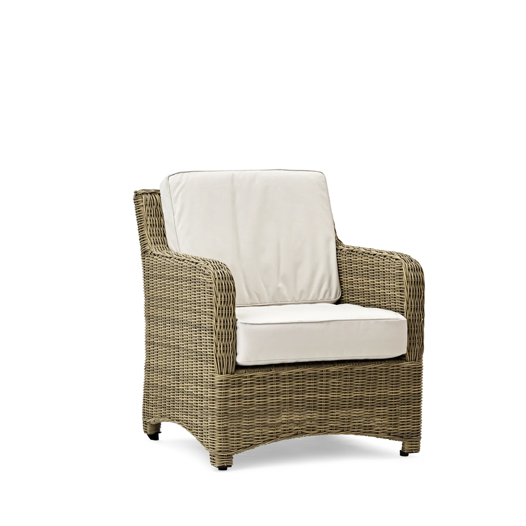 Compton Wicker Garden Armchair – Neptune