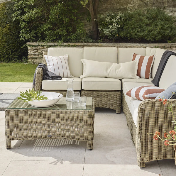 Neptune Seasonal_Garden_Outdoor coffee and side table default Compton Wicker Garden Coffee Table