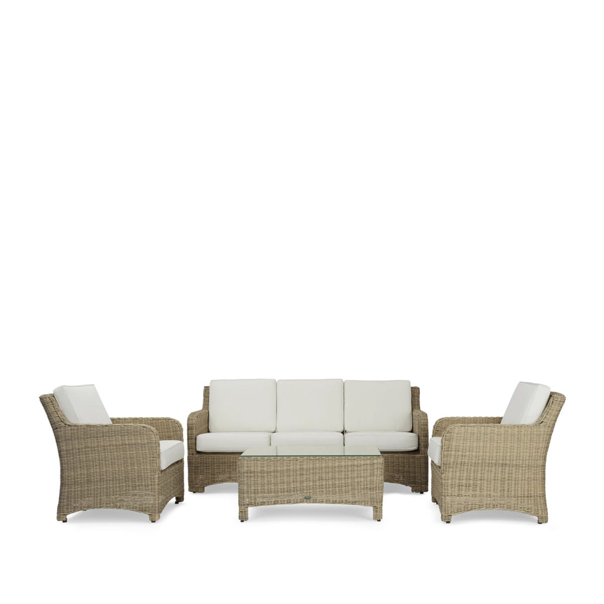 Compton 5 Seater Modular Garden Sofa Armchairs & Coffee Table