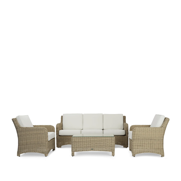 Neptune Seasonal_Garden_Outdoor coffee and side table default Compton 5 Seater Modular Garden Sofa with Armchairs & Coffee Table