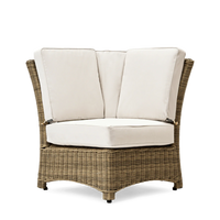 Neptune Seasonal_Garden_Outdoor sofas and relaxed chairs Corner Compton Modular Wicker Garden Sofa Component
