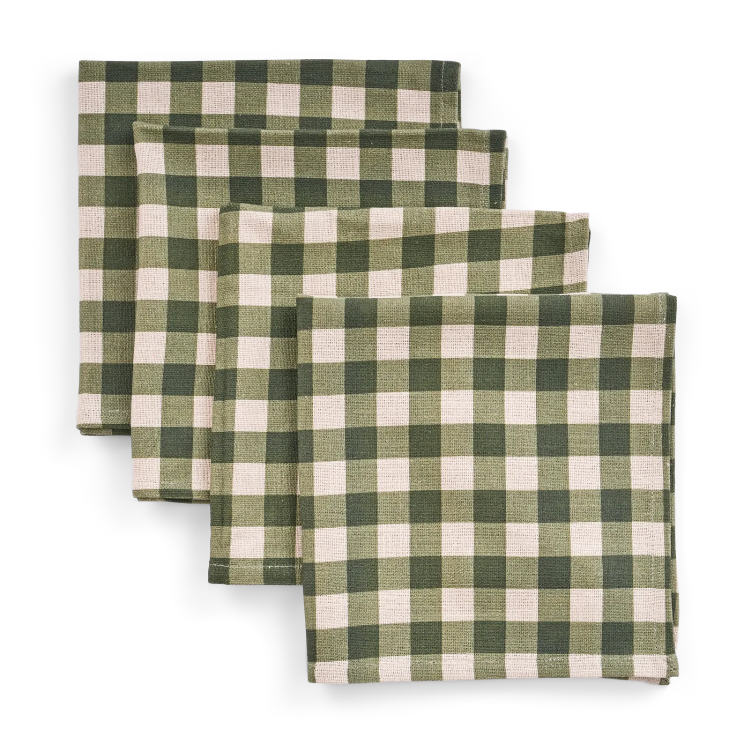 Neptune Accessories_Tabletop_Table linens default Cora Check Napkins, Set of 4