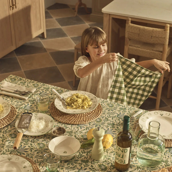 Neptune Accessories_Tabletop_Table linens default Cora Check Napkins, Set of 4