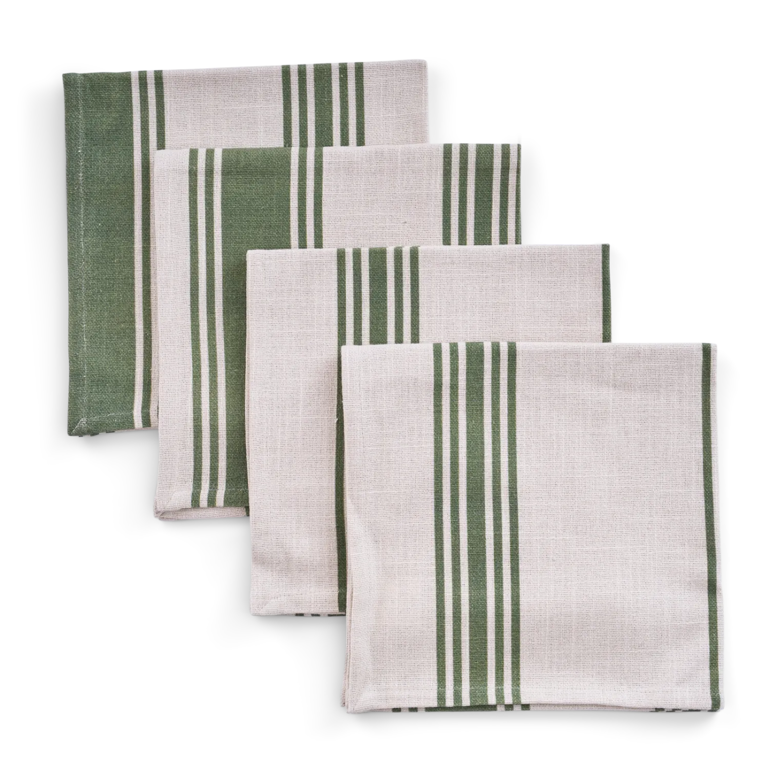 Neptune Accessories_Tabletop_Table linens default Cora Stripe Napkins, Set of 4