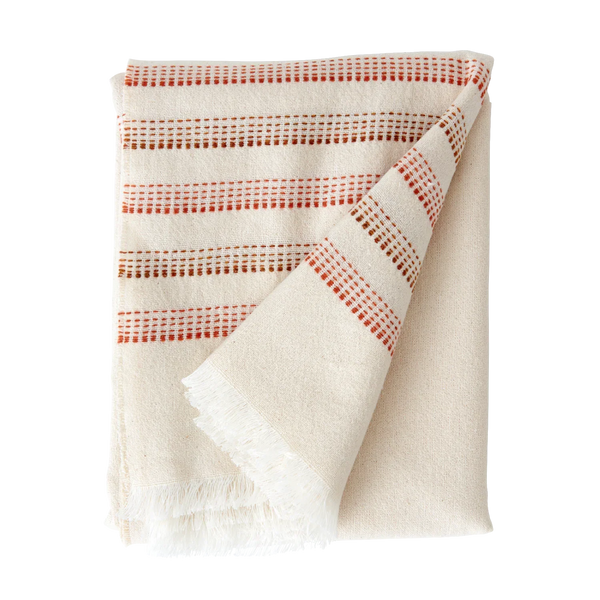 Neptune Decorating_Textiles_Throws default Elland Throw, Burnt Sienna