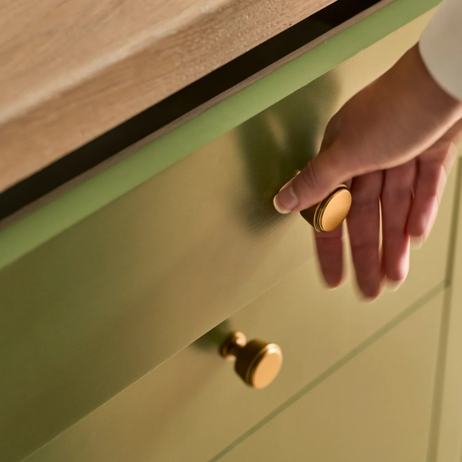 Neptune Furniture_Hardware_Handles & hardware default Ellington Brass Knob, Set of 2