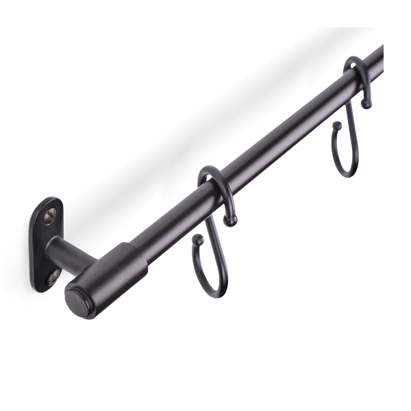 Neptune Furniture_Hardware_Handles & hardware default Ellington Hanging Rail & S Hooks, Bronze