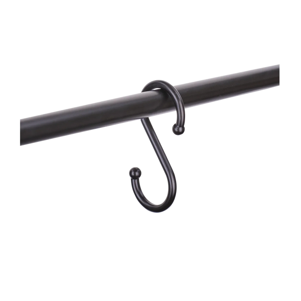 Neptune Furniture_Hardware_Handles & hardware default Ellington Hanging Rail & S Hooks, Bronze