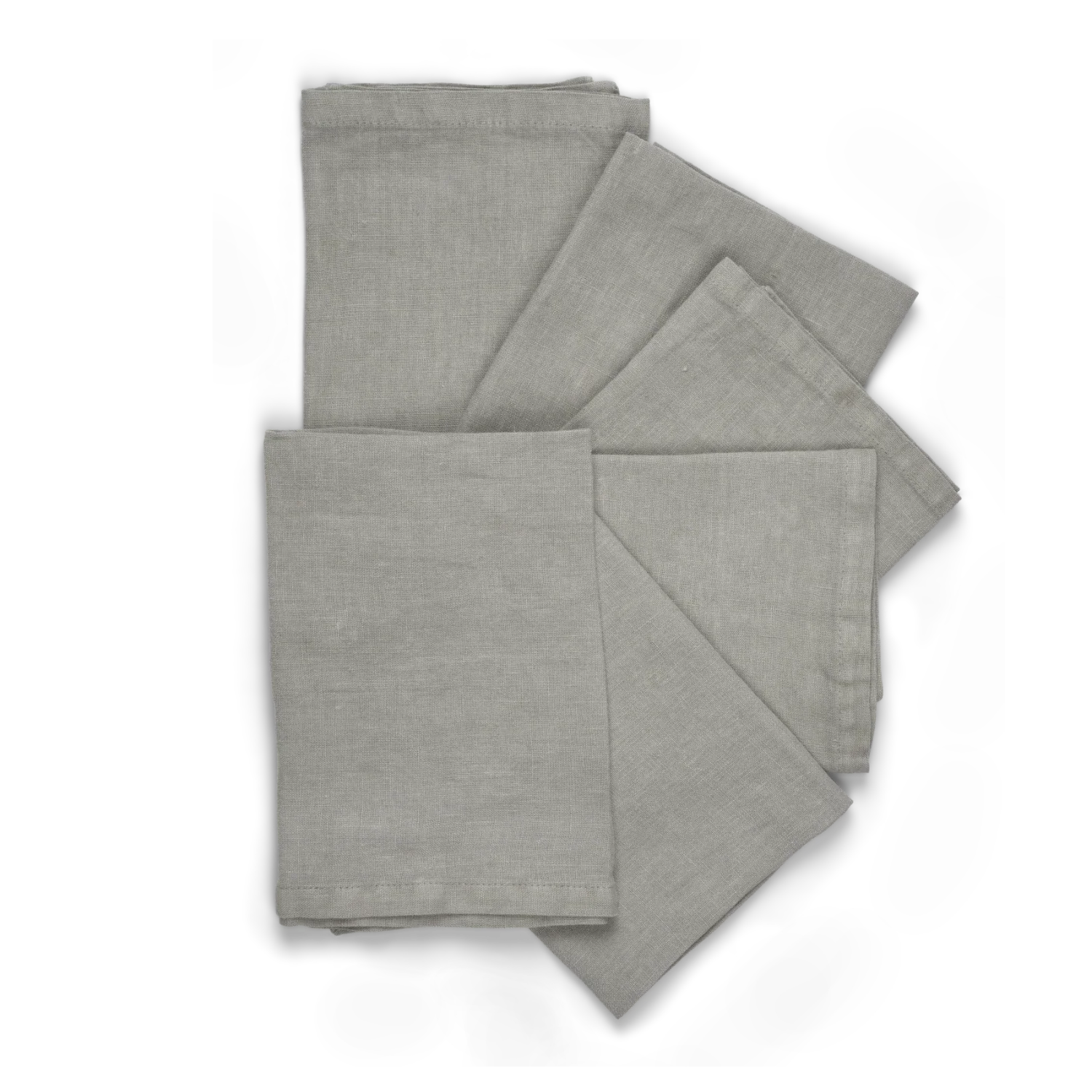 Neptune Accessories_Tabletop_Table linens default Emily Linen Mist Napkins, set of 6