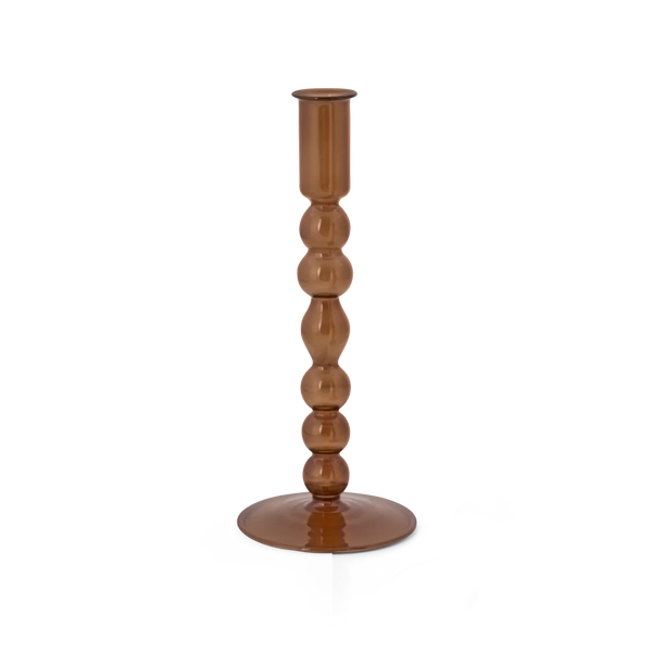 Neptune Accessories_Living accessories_Decorative accessories default Floella Slim Candle Holder, Amber