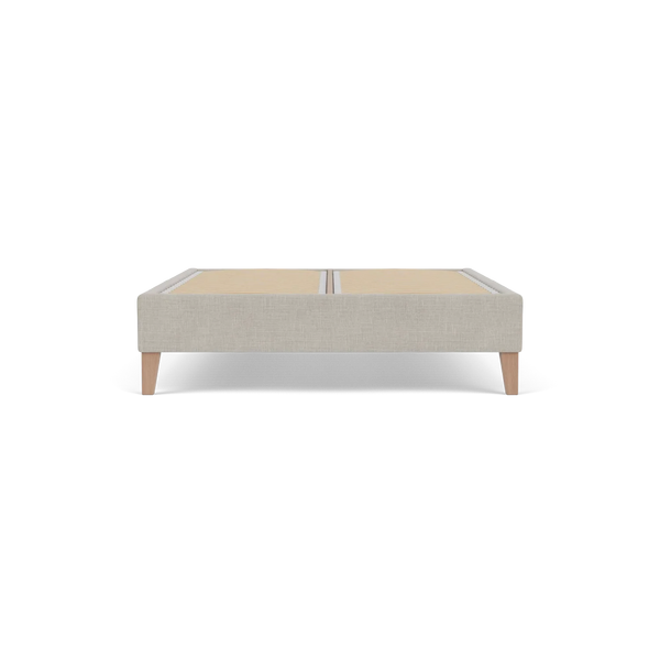 Neptune Furniture_Bedroom furniture_Beds & headboards default Francis Double Bed Base, Harry Cloud - Vintage Oak Legs