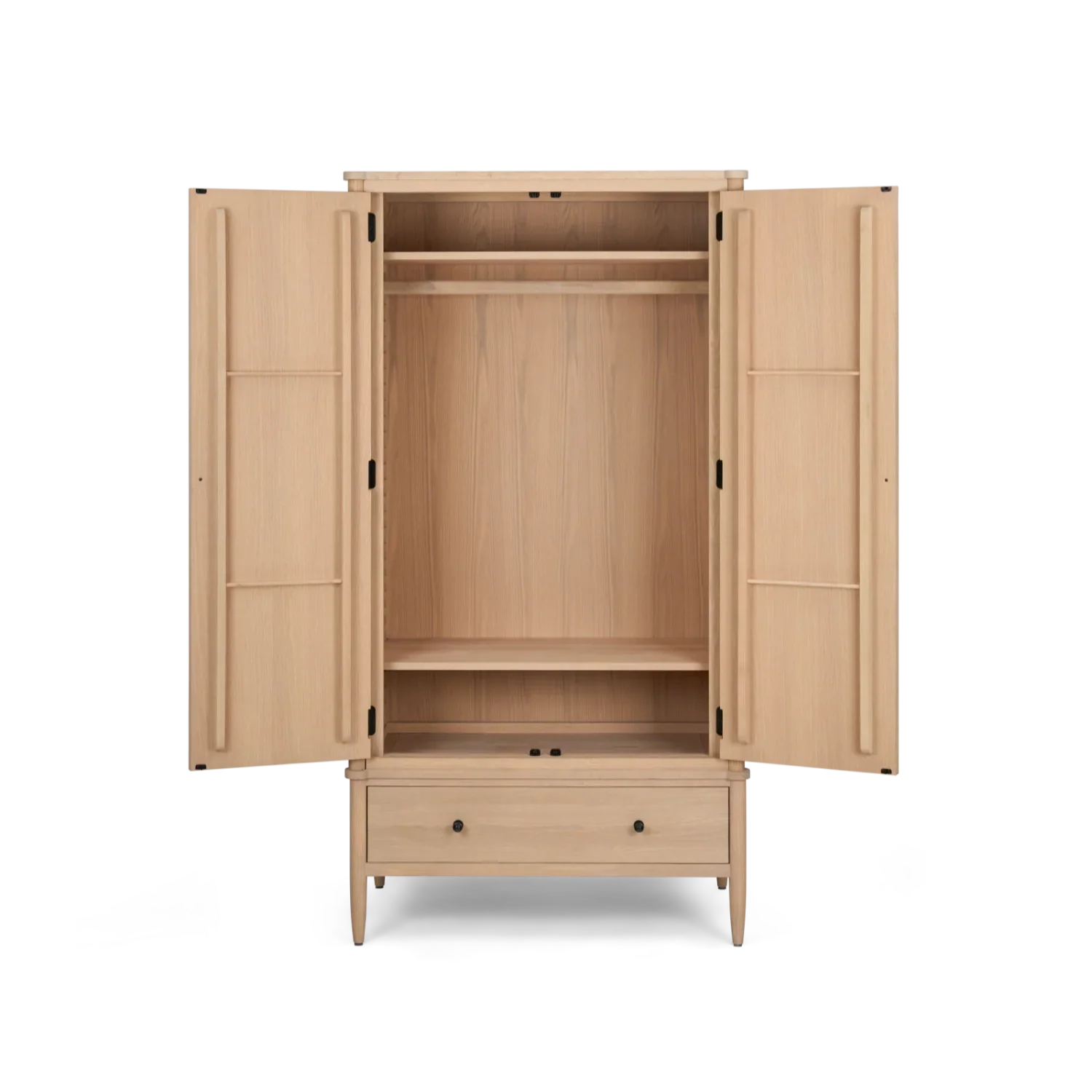Neptune Furniture_Bedroom furniture_Bedroom casegoods default Frome Double Oak Wardrobe, 103cm