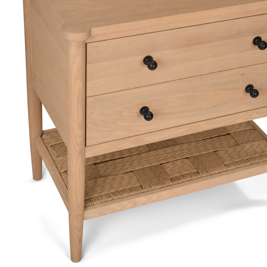 Frome Small Oak Chest of Drawers – Neptune