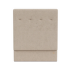 Neptune Furniture_Bedroom furniture_Beds & headboards default George Upholstered Headboard Single, Imogen Holkham Sand