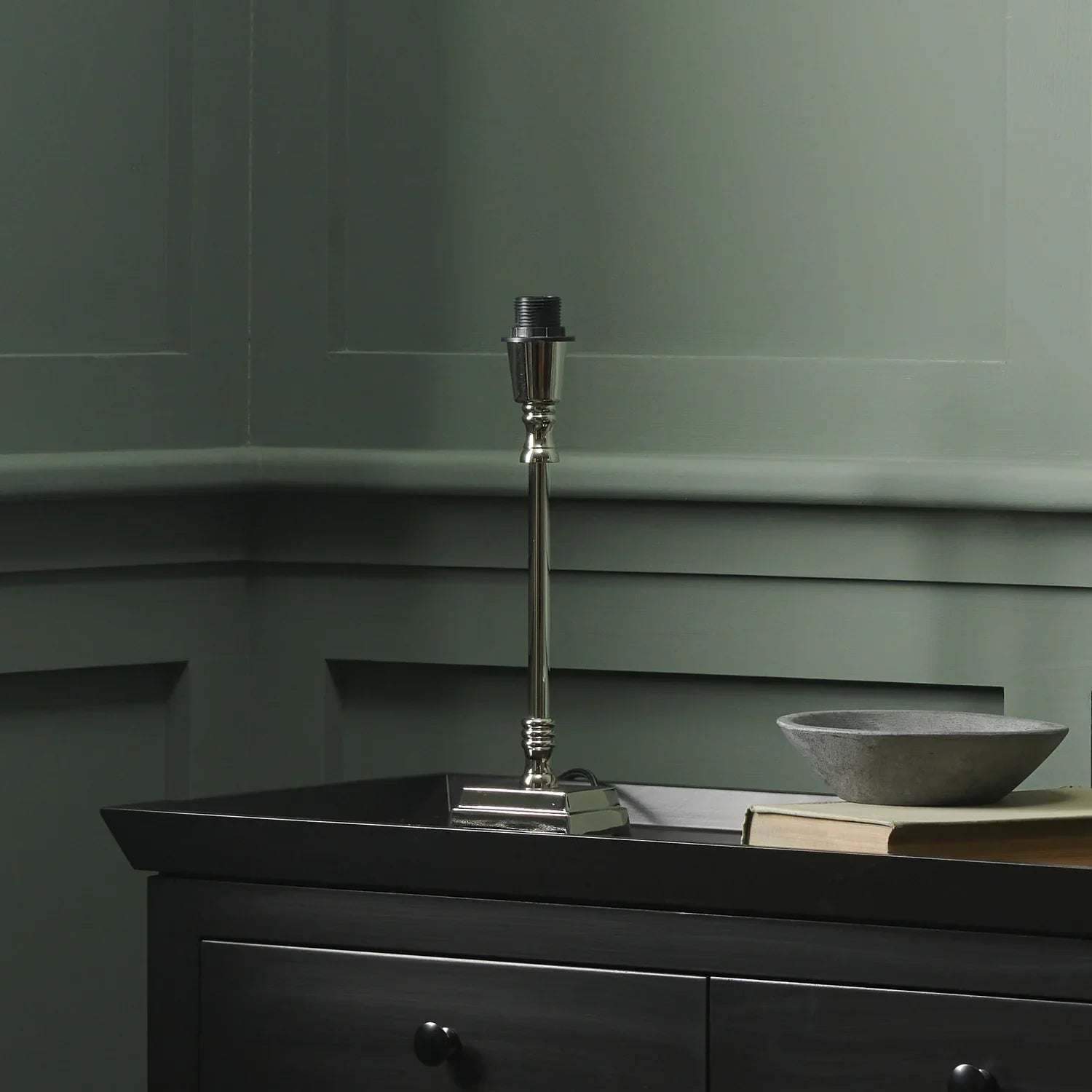 Neptune Accessories_Lighting_Table lamps Without shade Hanover Small Nickel Table Lamp