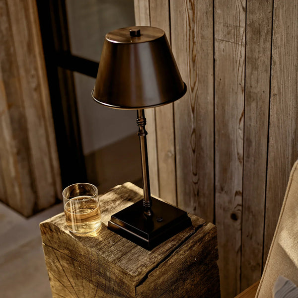 Neptune Accessories_Lighting_Table lamps default Hanover Small Bronze Cordless Rechargable Lamp