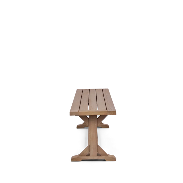 Neptune Seasonal_Garden_Outdoor dining and carver chairs default Harmondsworth 3-4 Seater Teak Garden Bench