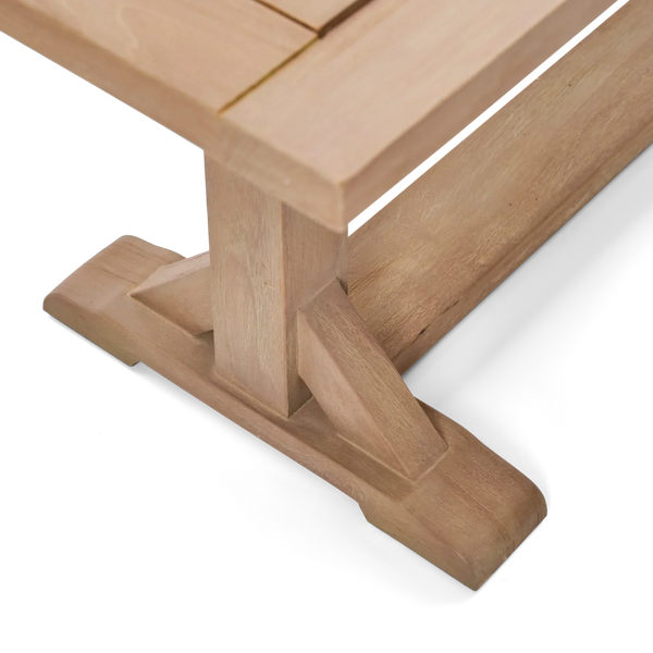 Neptune Seasonal_Garden_Outdoor dining and carver chairs default Harmondsworth 3-4 Seater Teak Garden Bench