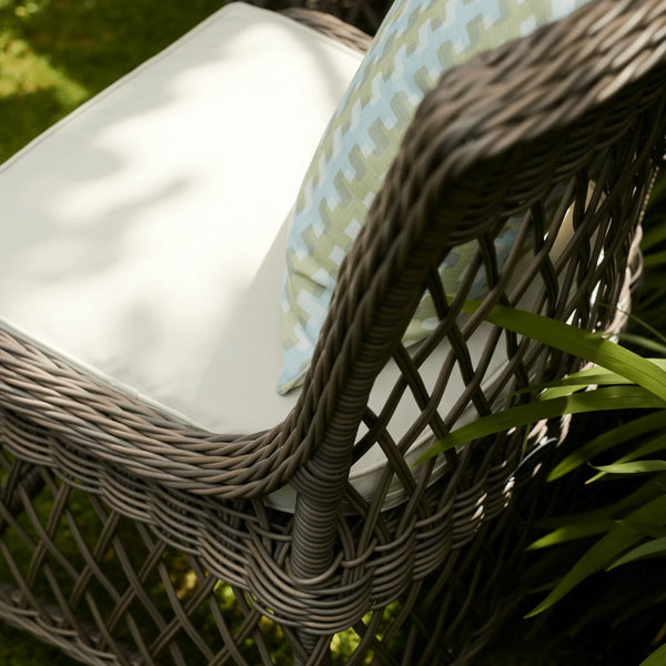 Neptune Seasonal_Garden_Outdoor dining and carver chairs default Harrington Wicker Garden Dining Chair