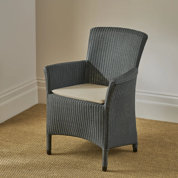Neptune Furniture_Living & dining furniture_Dining & bar stools default Havana Linen Carver Dining Chair Seat Cushion